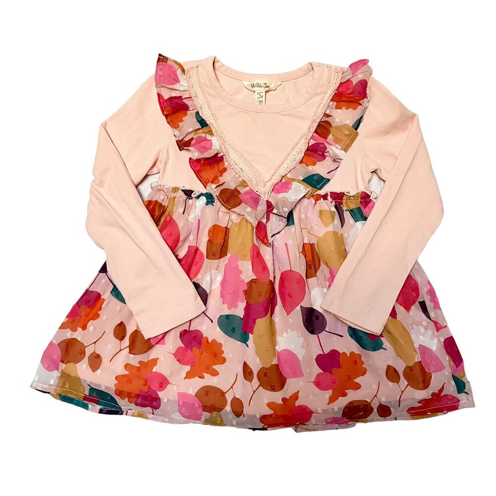 Matilda Jane Leaf Pile Tunic Size 4